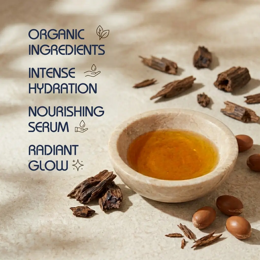 pure argan oil with oud